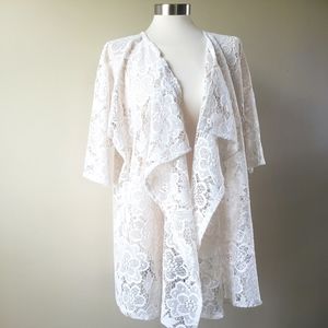 Lace Kimono Cardigan